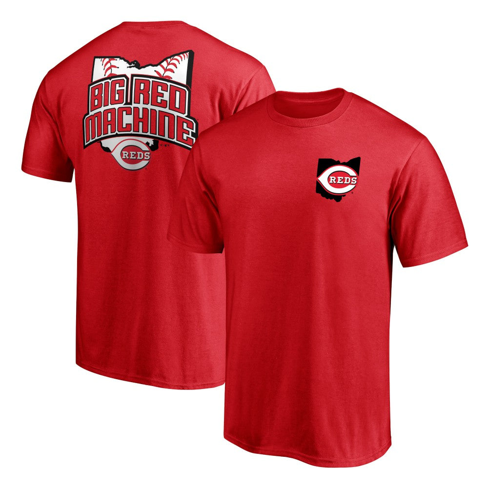 Cincinnati Reds Hometown Collection State Big Red Machine T-Shirt - Red - MLB Online