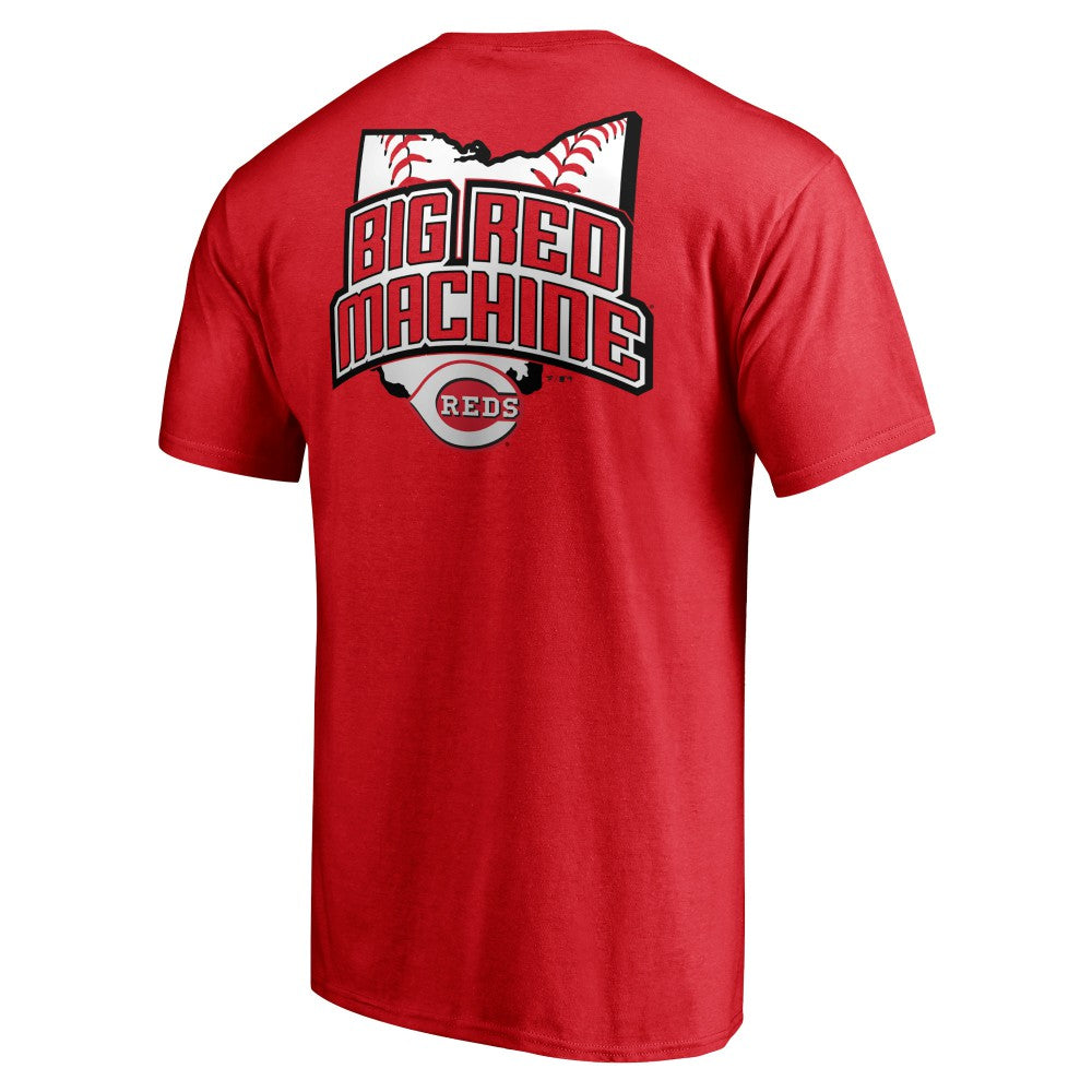 Cincinnati Reds Hometown Collection State Big Red Machine T-Shirt - Red - MLB Online
