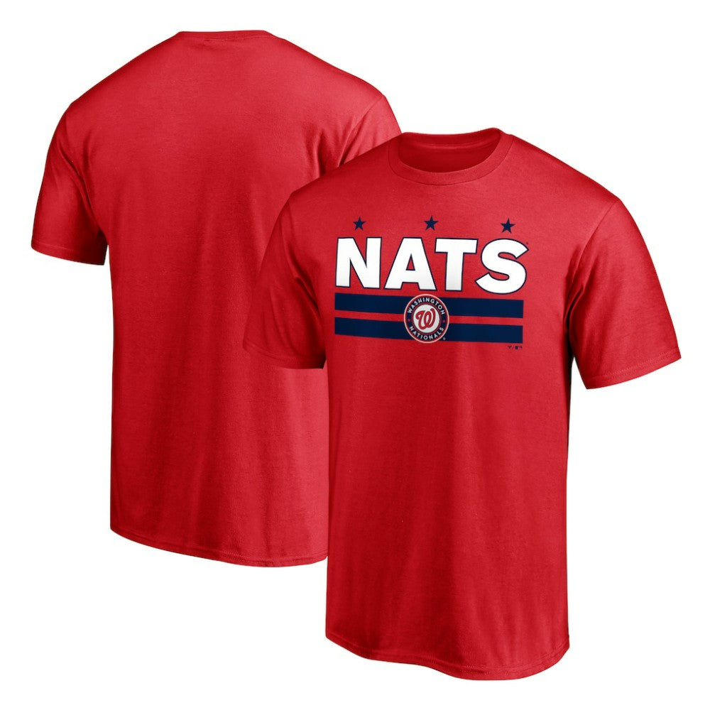 Washington Nationals Hometown Collection Nat Flag T-Shirt - Red - MLB Sale