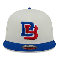 Buffalo Bills New Era City Originals 9FIFTY Snapback Hat Cream/Royal