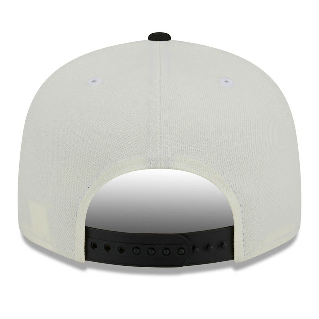 Pittsburgh Steelers New Era City Originals 9FIFTY Snapback Hat Cream/Black