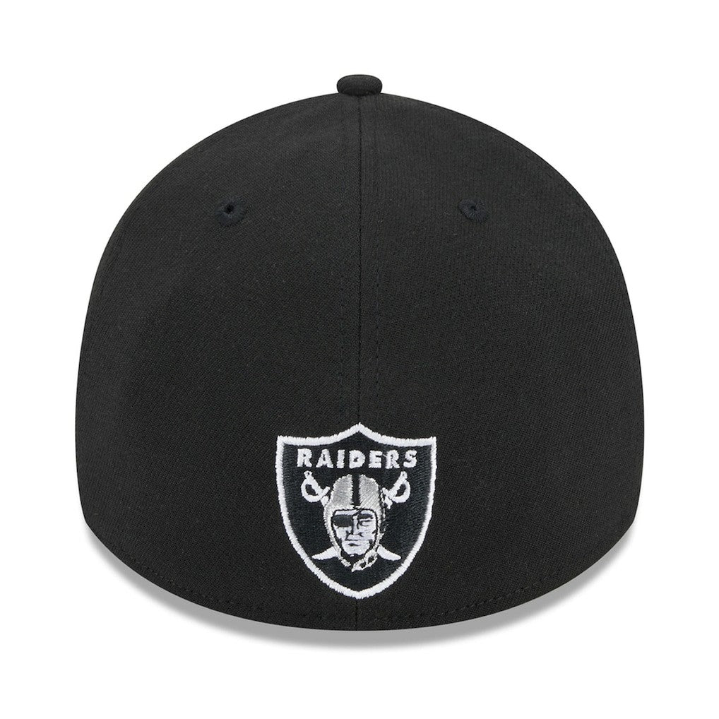 Las Vegas Raiders New Era City Originals 39THIRTY Flex Hat Black
