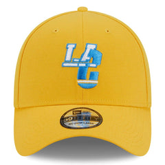 Los Angeles Chargers New Era City Originals 39THIRTY Flex Hat Gold