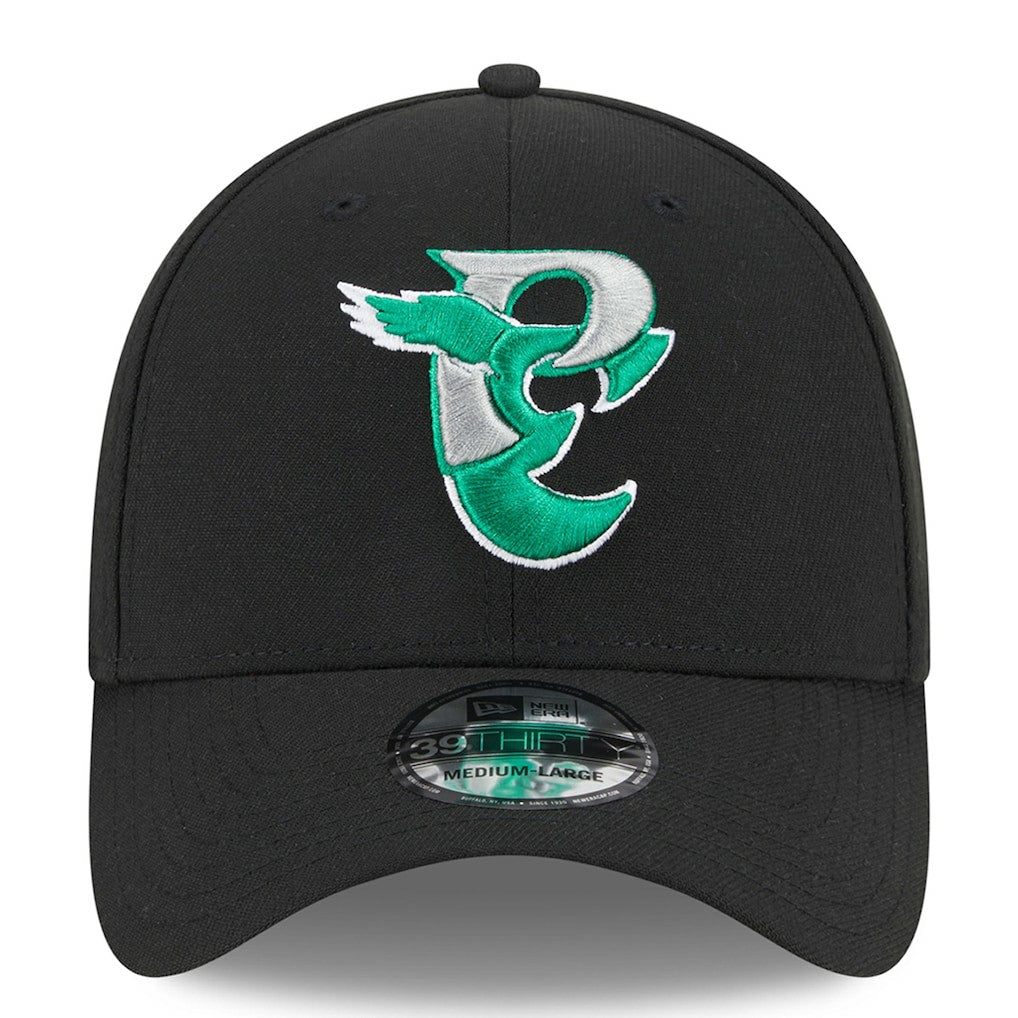 Philadelphia Eagles New Era City Originals 39THIRTY Flex Hat Black
