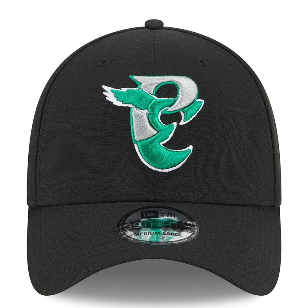 Philadelphia Eagles New Era City Originals 39THIRTY Flex Hat Black