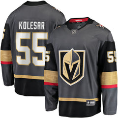 Keegan Kolesar Vegas Golden Knights Fanatics Alternate Breakaway Player Jersey - Gray - NHL 200094665