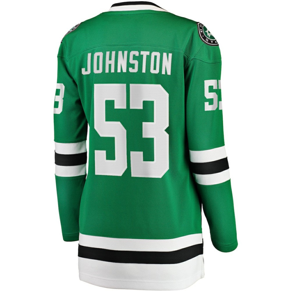 Wyatt Johnston Dallas Stars Fanatics Women's Home Breakaway Player Jersey - Kelly Green - NHL 200094668
