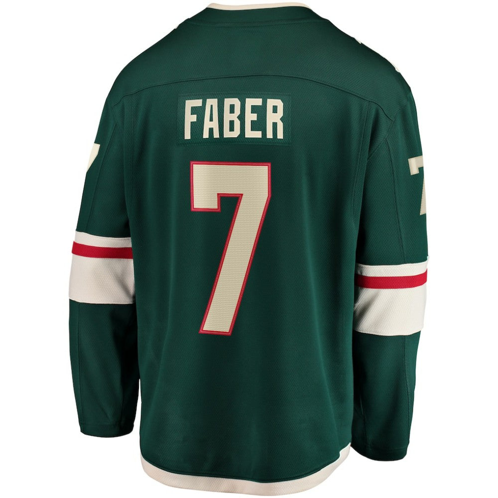 Brock Faber Minnesota Wild Fanatics Home Breakaway Player Jersey - Green - NHL 200094671