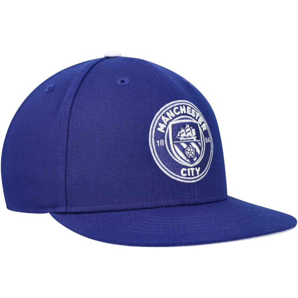 Manchester City America's Game Snapback Hat Royal