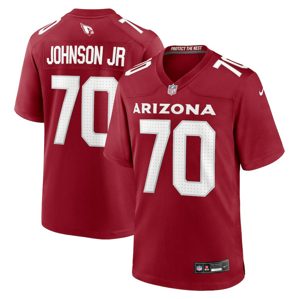 Nike Paris Johnson Jr. Arizona Cardinals Game Jersey Cardinal