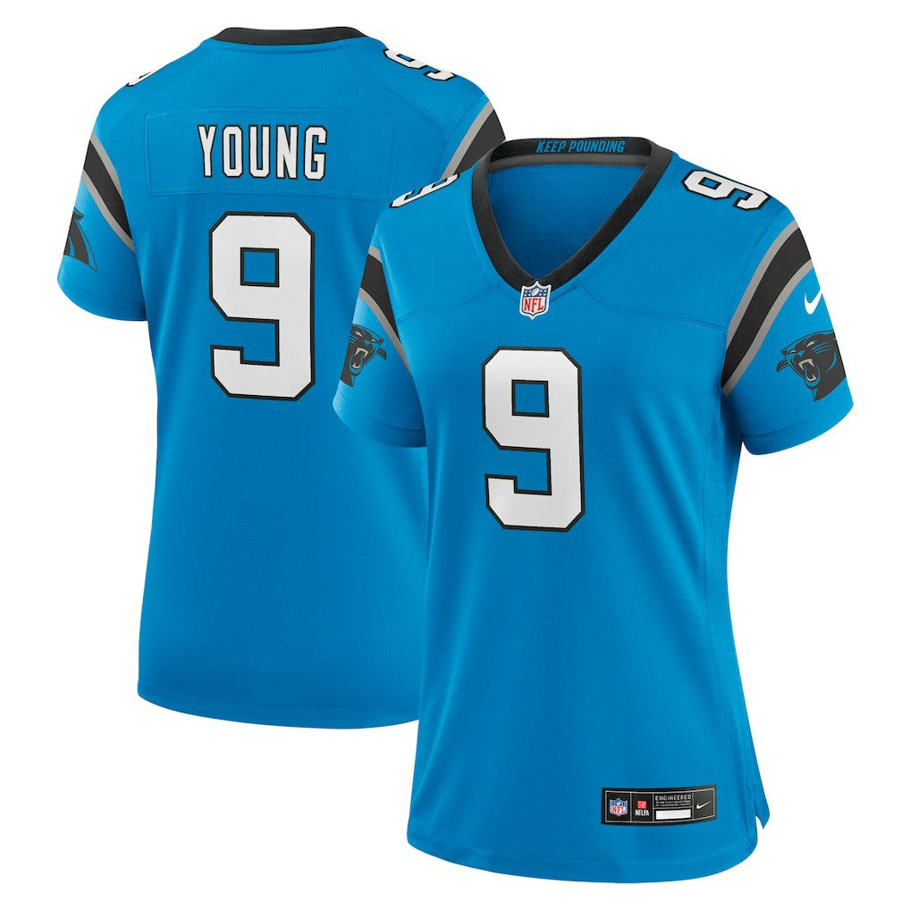 Nike Bryce Young Carolina Panthers Women's Player Jersey Blue