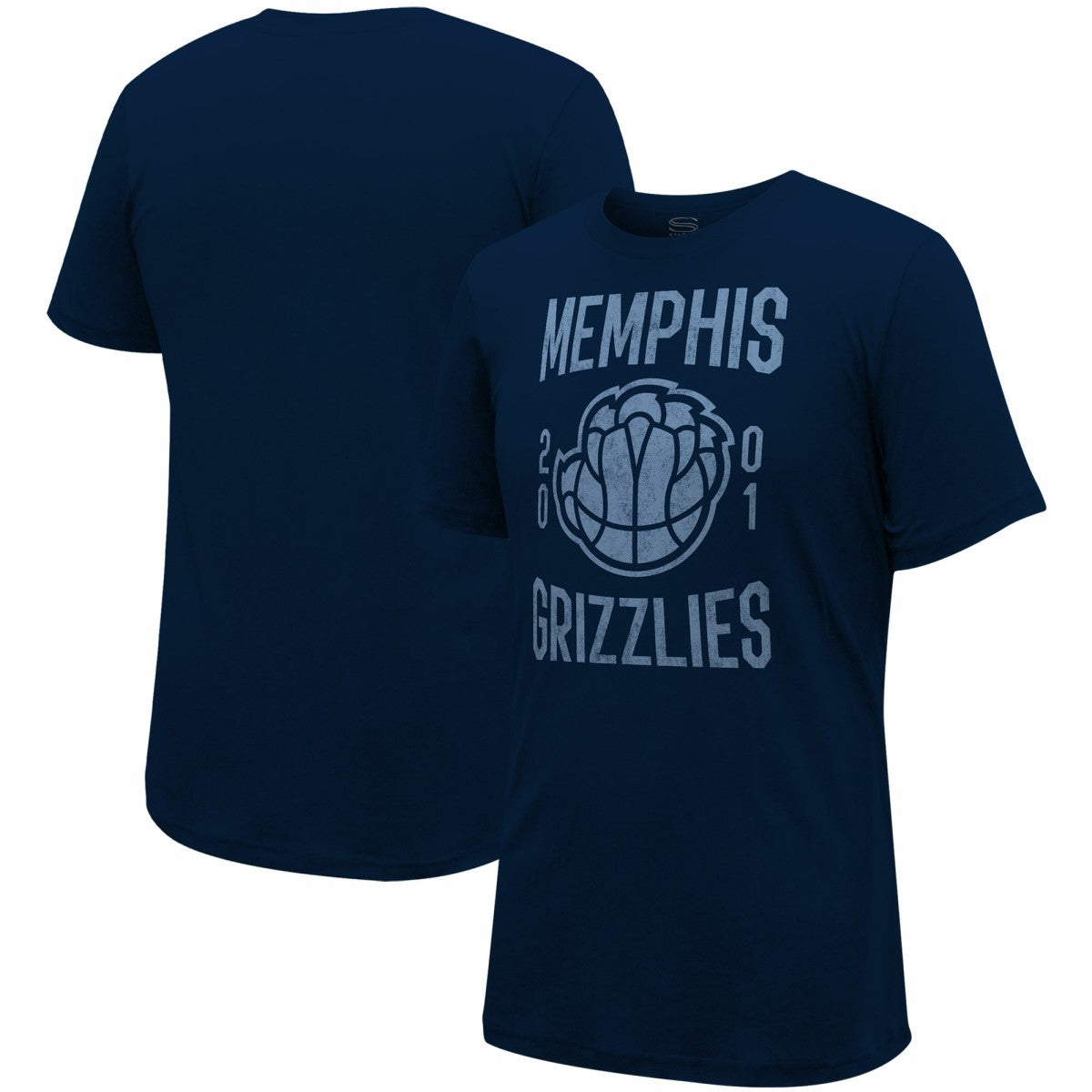 Memphis Grizzlies Stadium Essentials Unisex City Year T-Shirt Navy