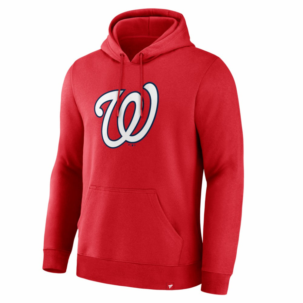 Washington Nationals Fanatics Primary Logo Legacy Hoodie - Red - Fanatics Discount