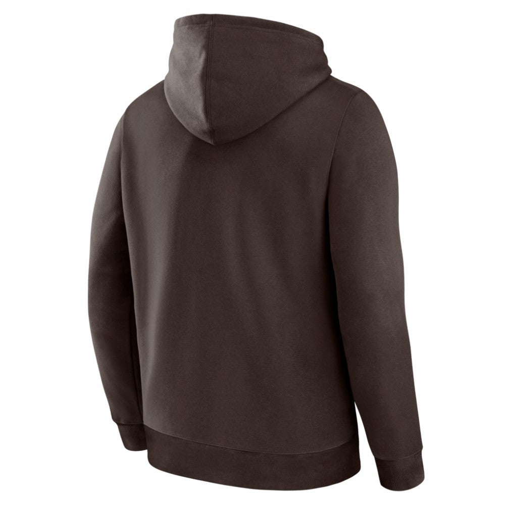 San Diego Padres Fanatics Primary Logo Legacy Hoodie - Brown - Fanatics on Sale