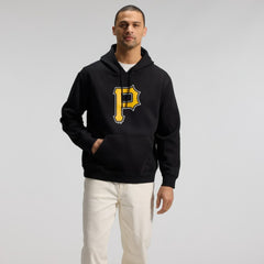 Pittsburgh Pirates Fanatics Primary Logo Legacy Hoodie - Black - Fanatics on Sale