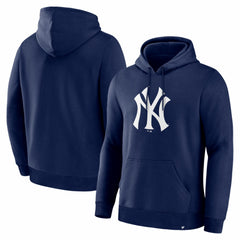 New York Yankees Fanatics Primary Logo Legacy Hoodie - Navy - Fanatics Discount