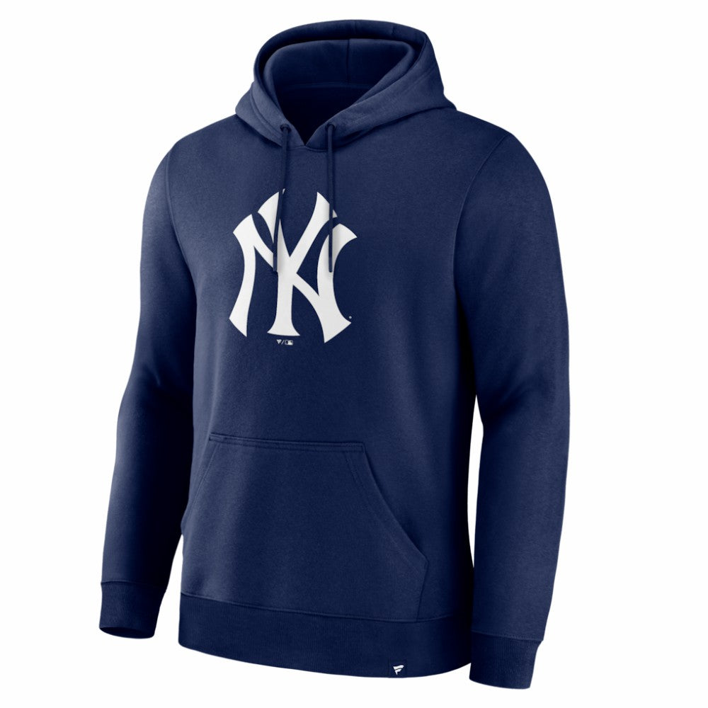 New York Yankees Fanatics Primary Logo Legacy Hoodie - Navy - Fanatics Discount