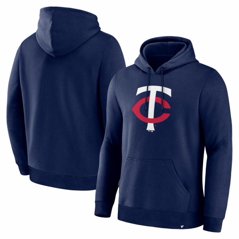 Minnesota Twins Fanatics Primary Logo Legacy Hoodie - Navy - Fanatics on Sale