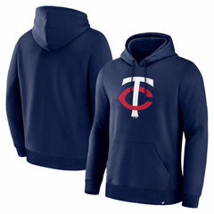 Minnesota Twins Fanatics Primary Logo Legacy Hoodie - Navy - Fanatics on Sale
