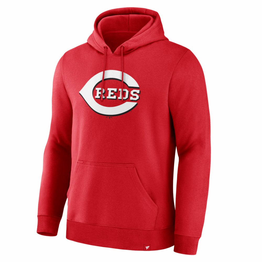 Cincinnati Reds Fanatics Primary Logo Legacy Hoodie - Red - Fanatics Online