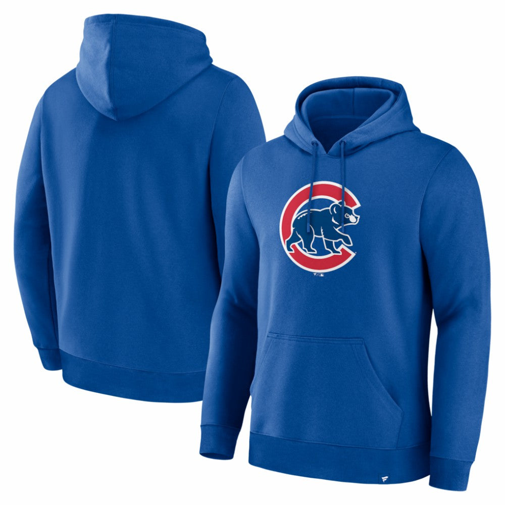 Chicago Cubs Fanatics Primary Logo Legacy Hoodie - Royal - Fanatics Lifestyle