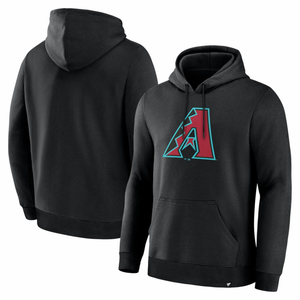 Arizona Diamondbacks Fanatics Primary Logo Legacy Hoodie - Black - Fanatics Online