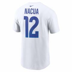 Nike Puka Nacua Los Angeles Rams Player Name & Number T-Shirt White