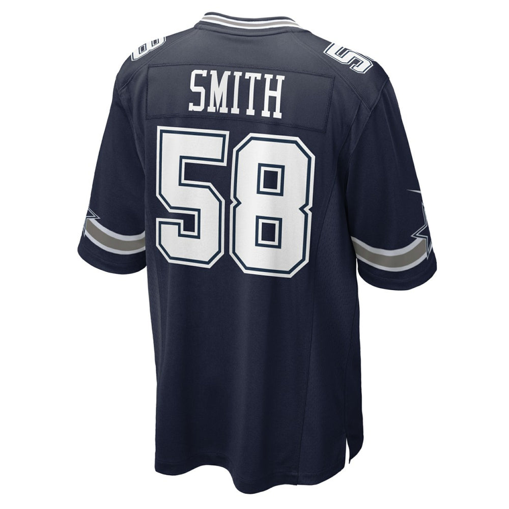 Nike Mazi Smith Dallas Cowboys Game Jersey Navy