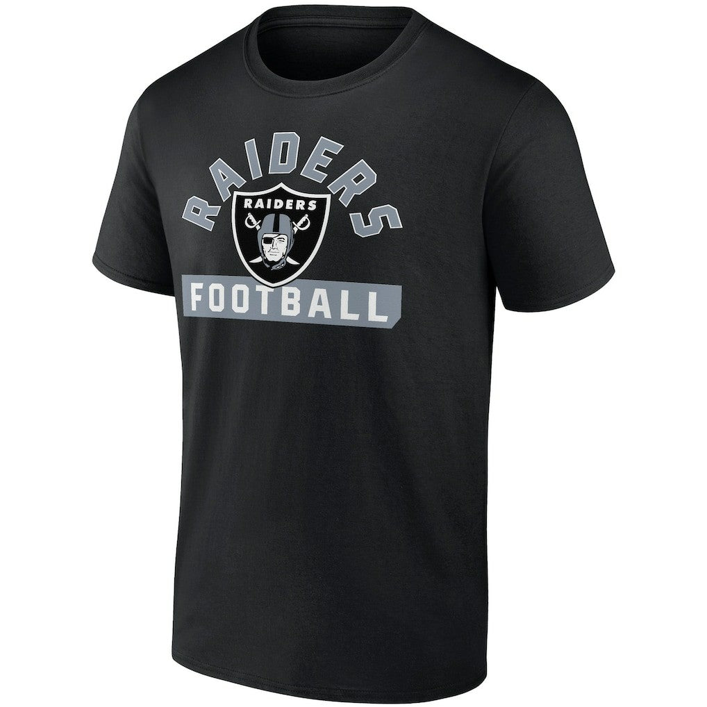 Fanatics Las Vegas Raiders Two-Pack 2023 Schedule T-Shirt Combo Set Black/White