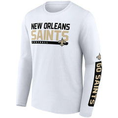 Fanatics New Orleans Saints Two-Pack 2023 Schedule T-Shirt Combo Set Black/White