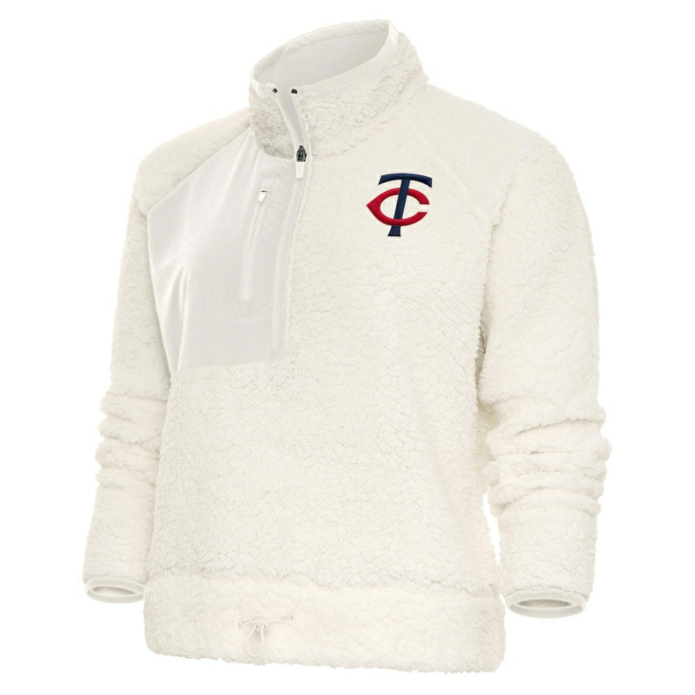 Minnesota Twins Antigua Women's Fusion Pullover - White - MLB on Sale