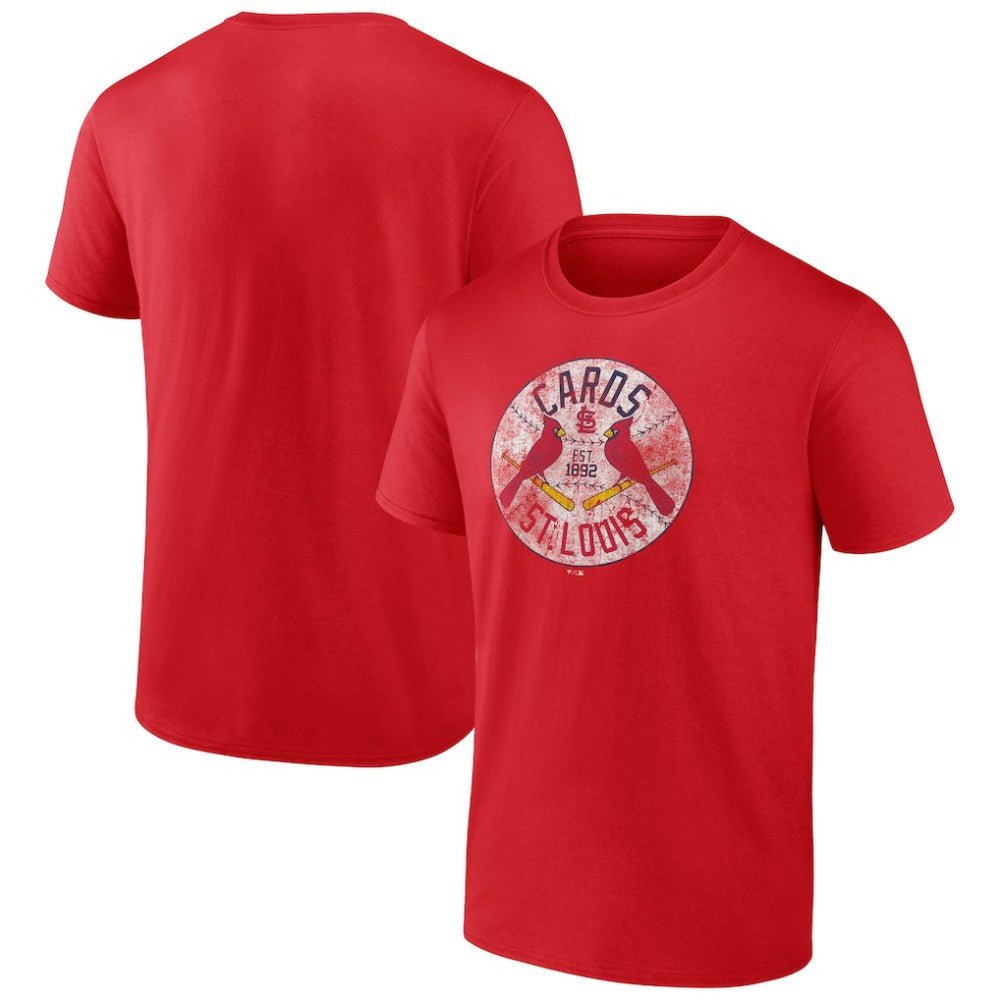 St. Louis Cardinals Hometown Vintage Cards T-Shirt - - MLB Discount