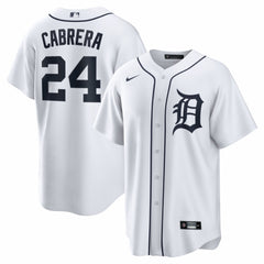 Miguel Cabrera Detroit Tigers Nike Home Retired Player Replica Jersey - White - Nike Lifestyle