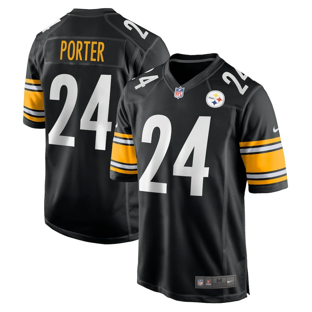 Nike Joey Porter Jr. Pittsburgh Steelers Game Jersey Black