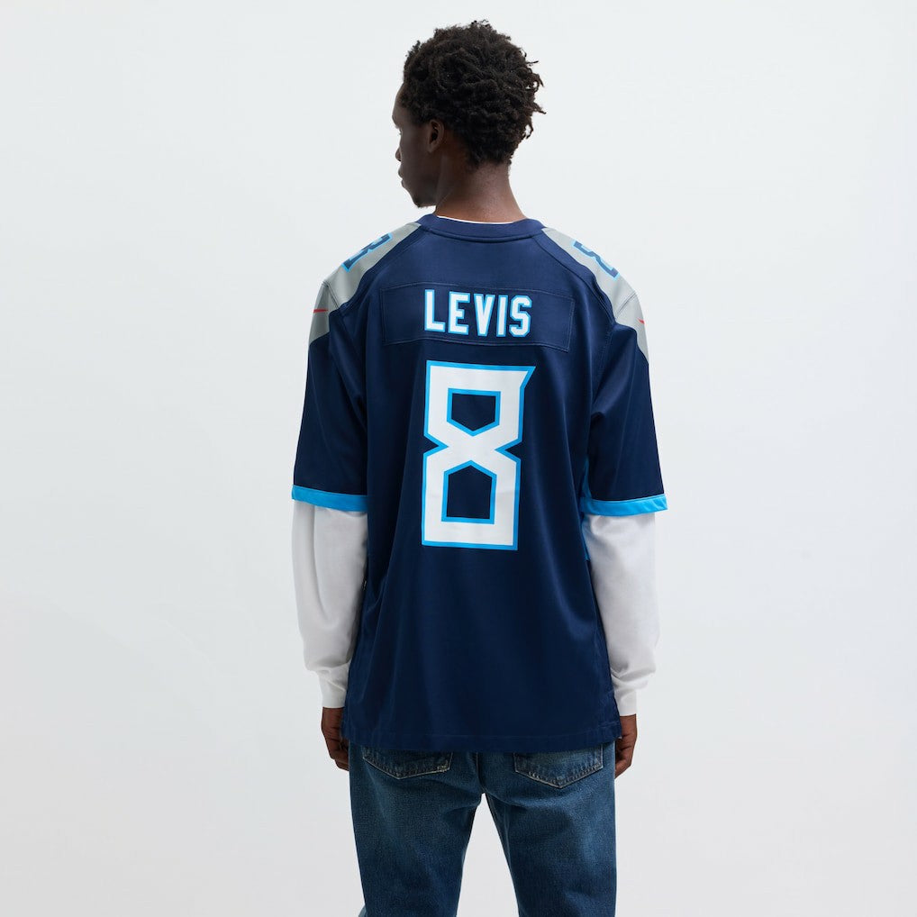 Nike Will Levis Tennessee Titans Game Jersey Navy
