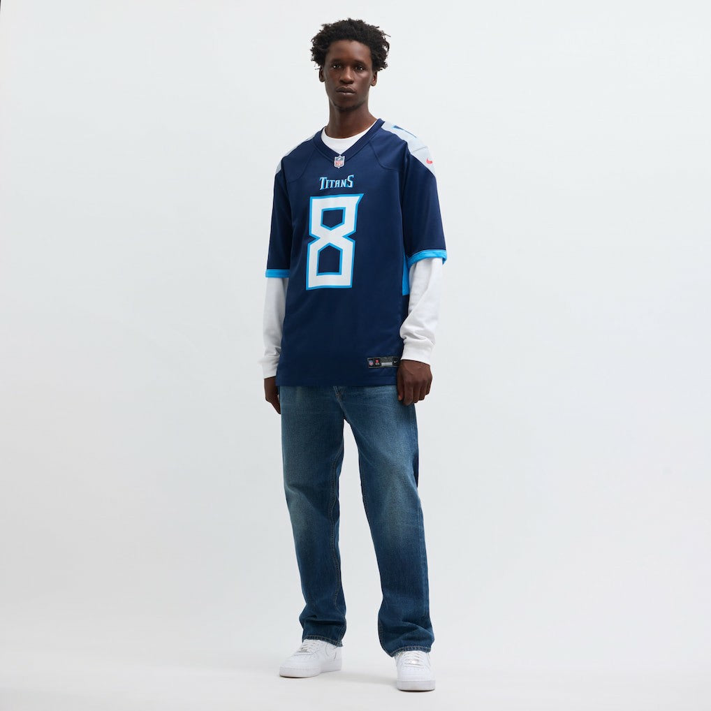 Nike Will Levis Tennessee Titans Game Jersey Navy