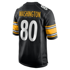 Nike Darnell Washington Pittsburgh Steelers Game Jersey Black
