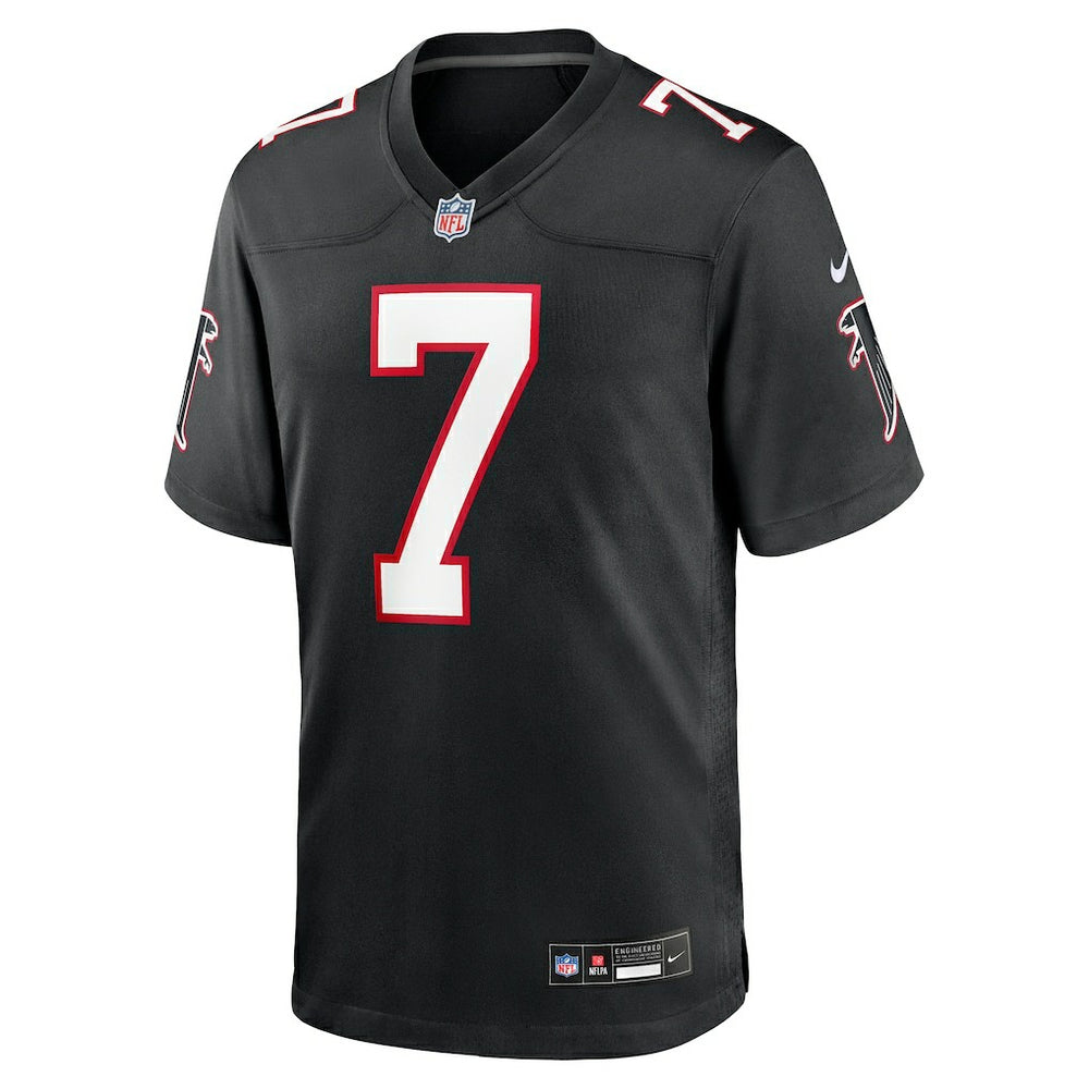 Nike Bijan Robinson Atlanta Falcons Throwback Game Jersey Black