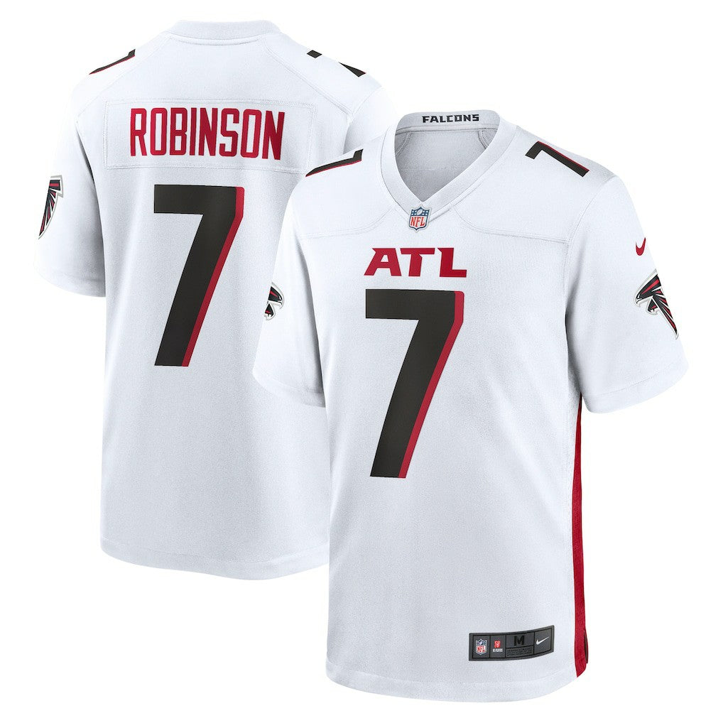 Nike Bijan Robinson Atlanta Falcons Game Jersey White