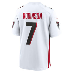Nike Bijan Robinson Atlanta Falcons Game Jersey White