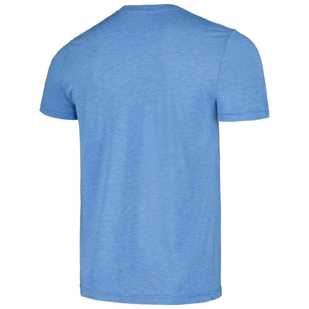 Minnesota Twins Homage Land of 10,000 Lakes Hyper Local Tri-Blend T-Shirt - Light Blue - MLB Lifestyle