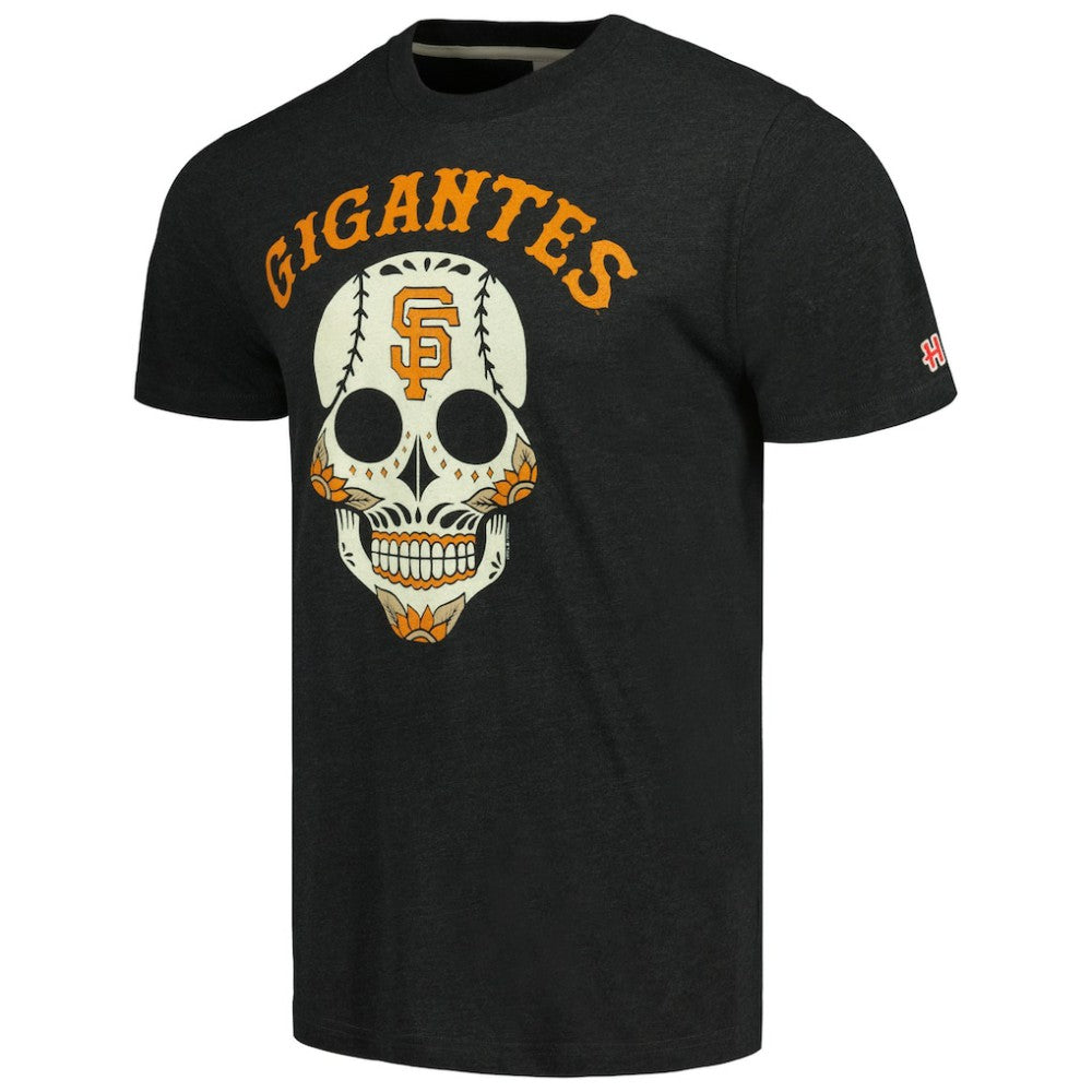 San Francisco Giants Homage Gigantes Hyper Local Tri-Blend T-Shirt - Charcoal - MLB Online