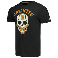 San Francisco Giants Homage Gigantes Hyper Local Tri-Blend T-Shirt - Charcoal - MLB Online