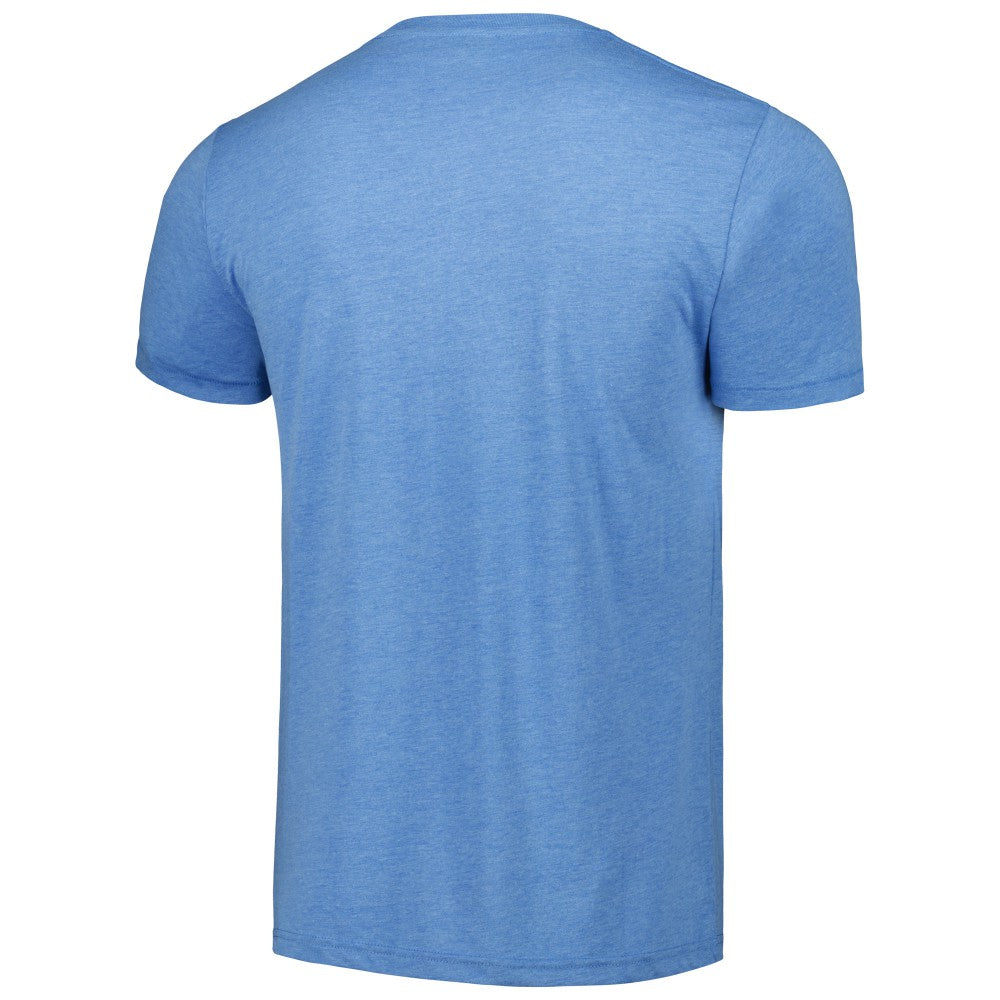 Kansas City Royals Homage Doodle Collection Forever Royal Tri-Blend T-Shirt - Light Blue - MLB Discount
