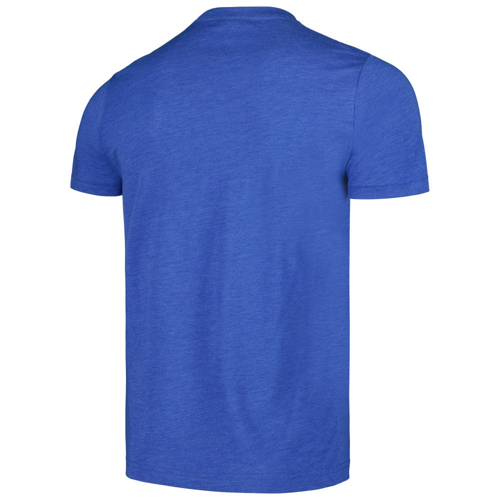 Milwaukee Brewers Homage Doodle Collection The Brew Crew Tri-Blend T-Shirt - Royal - MLB Sale