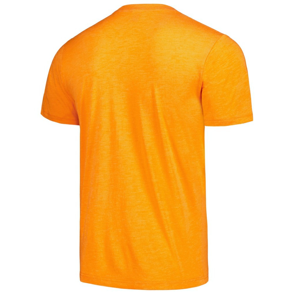San Francisco Giants Homage Doodle Collection Pacific Sock Exchange Tri-Blend T-Shirt - Orange - MLB Sale