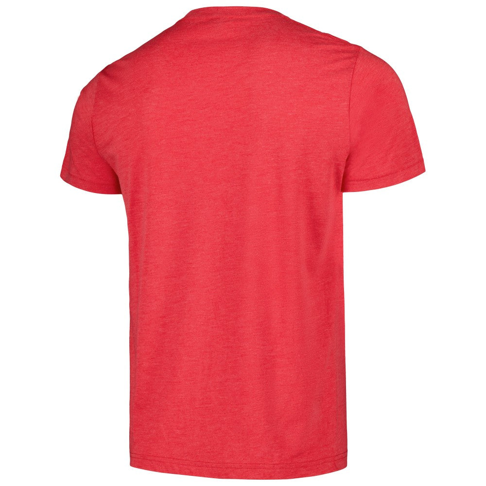 St. Louis Cardinals Homage Doodle Collection The Runnin' Redbirds Tri-Blend T-Shirt - Red - MLB on Sale