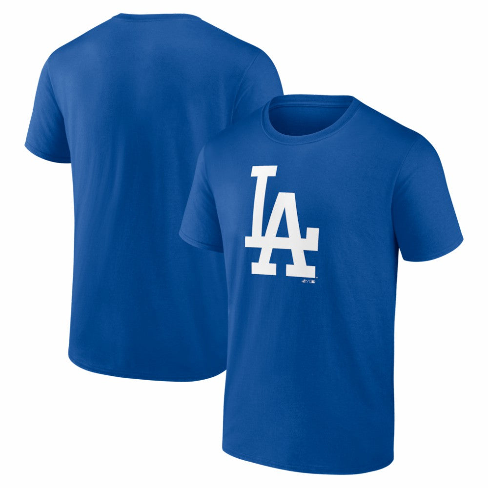 Los Angeles Dodgers Logo Athletic Official Logo T-Shirt - Royal - MLB Discount