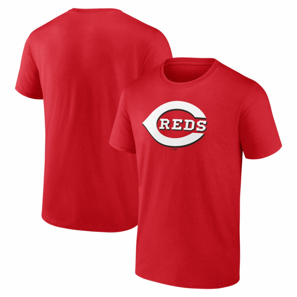 Cincinnati Reds Logo Athletic Official Logo T-Shirt - Red - MLB Discount