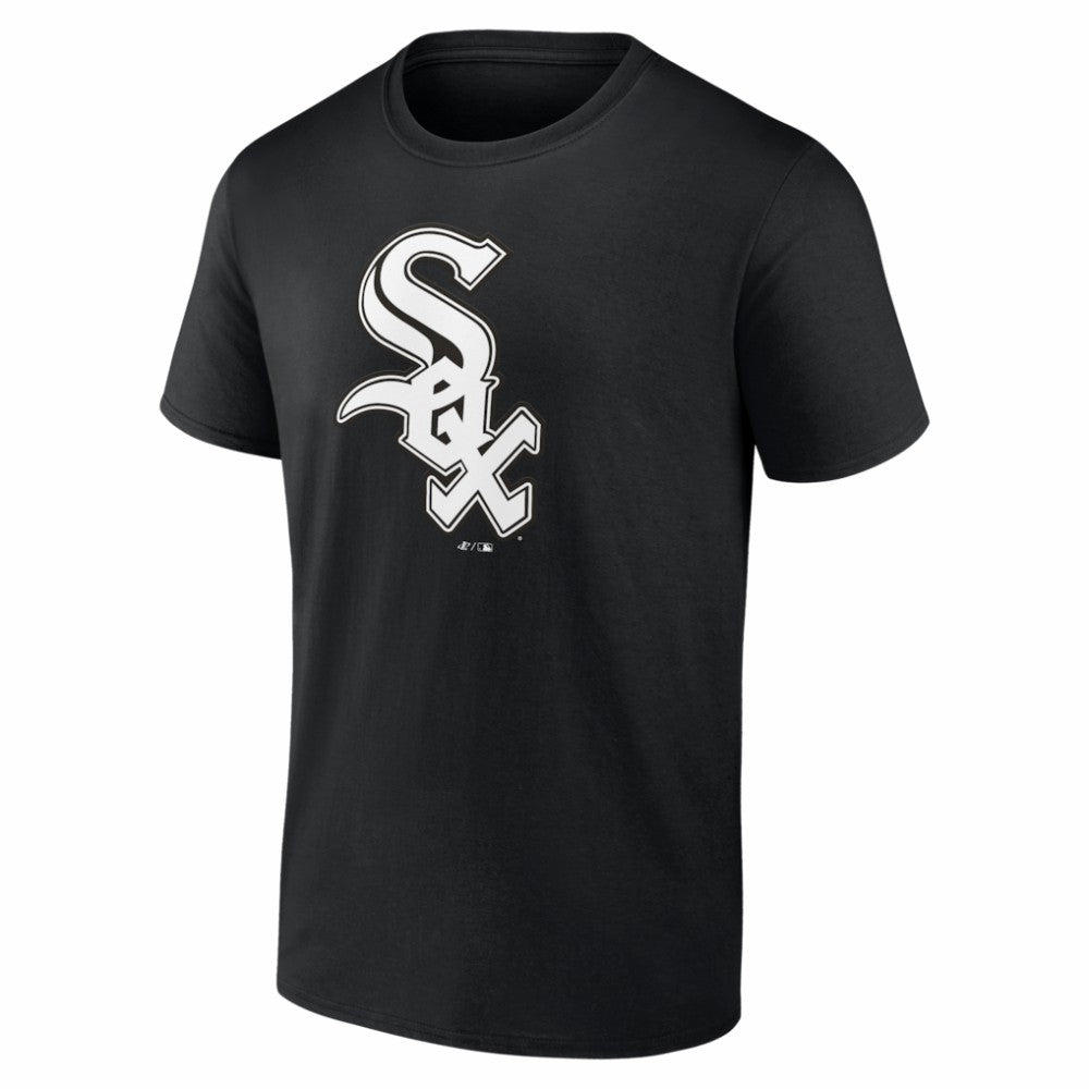Chicago White Sox Logo Athletic Official Logo T-Shirt - Black - MLB Online